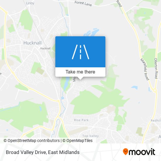 Broad Valley Drive map