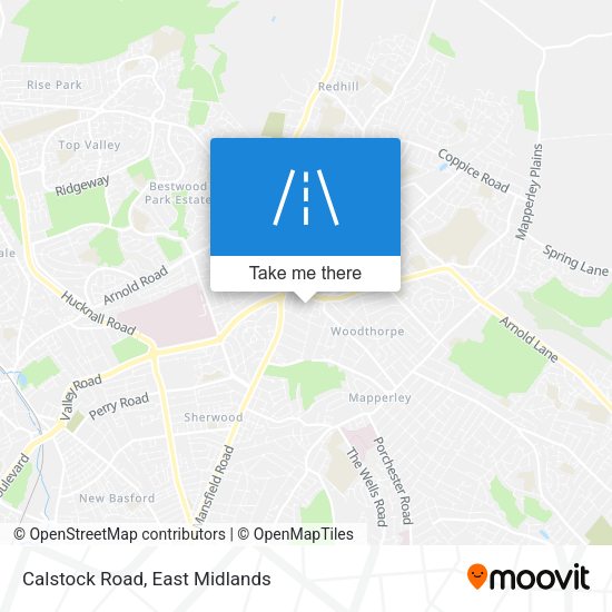 Calstock Road map