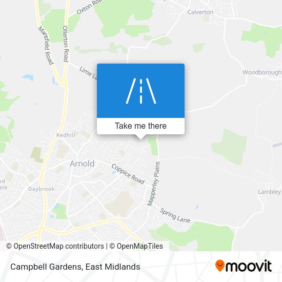 Campbell Gardens map