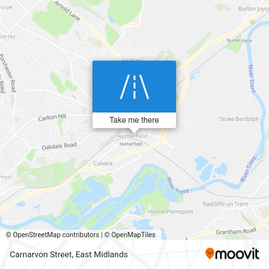Carnarvon Street map