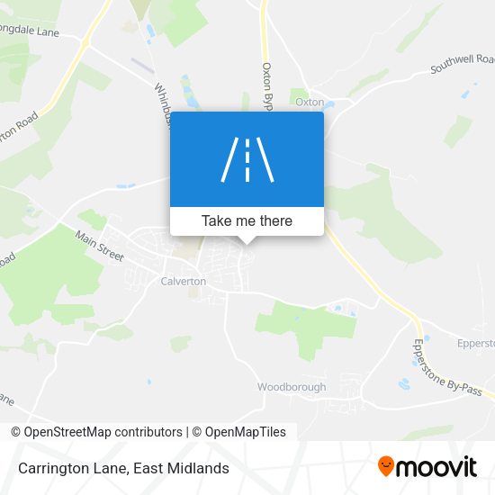 Carrington Lane map