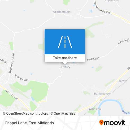 Chapel Lane map