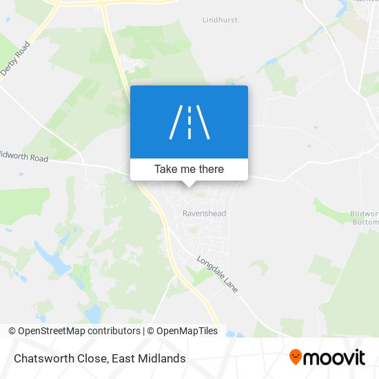 Chatsworth Close map