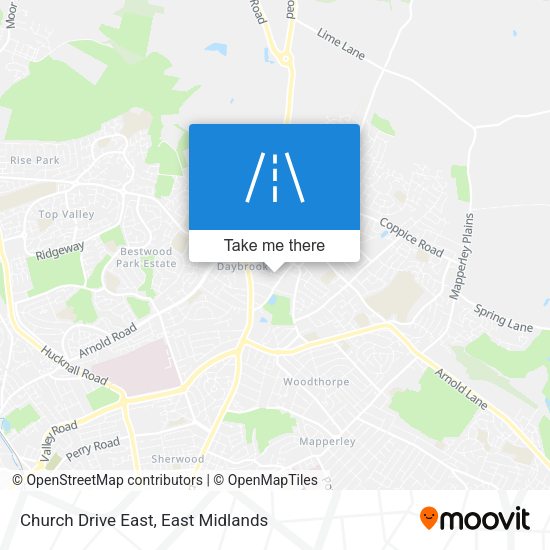 Church Drive East map