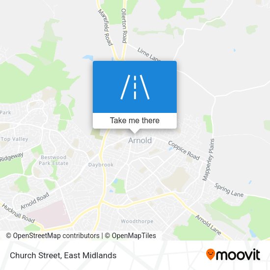 Church Street map