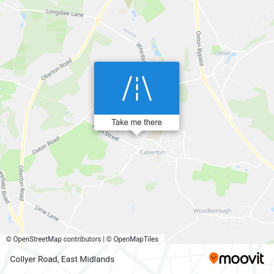 Collyer Road map