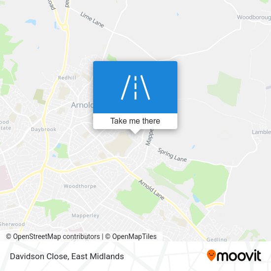 Davidson Close map