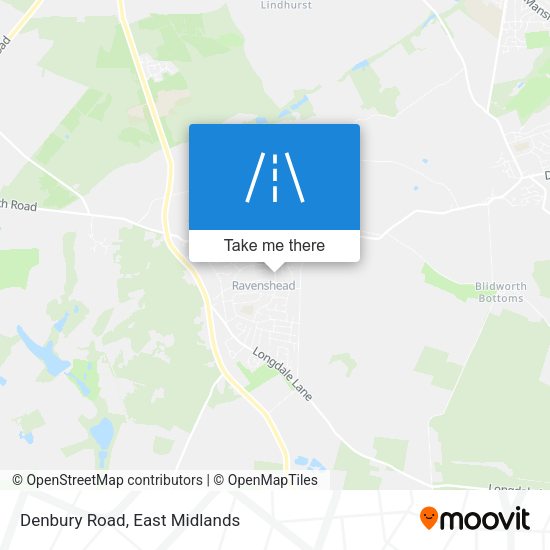 Denbury Road map