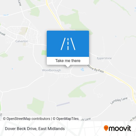 Dover Beck Drive map