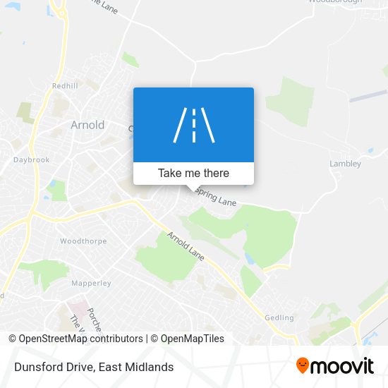 Dunsford Drive map