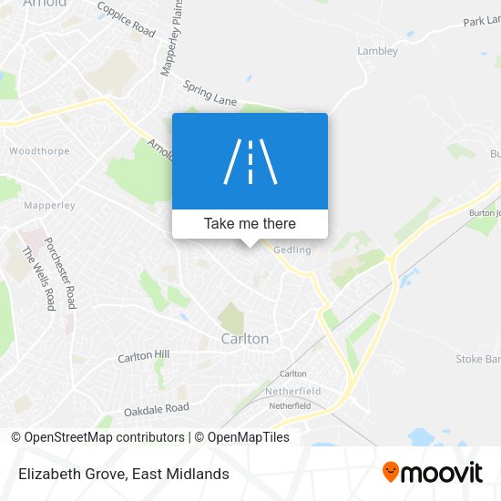 Elizabeth Grove map