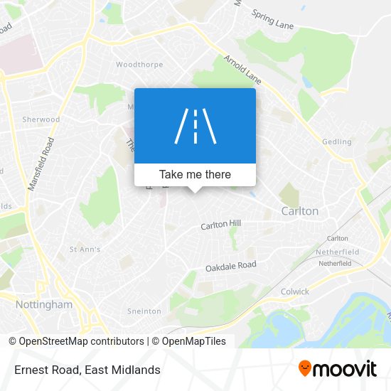 Ernest Road map