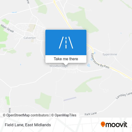Field Lane map