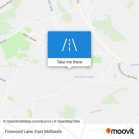 Foxwood Lane map