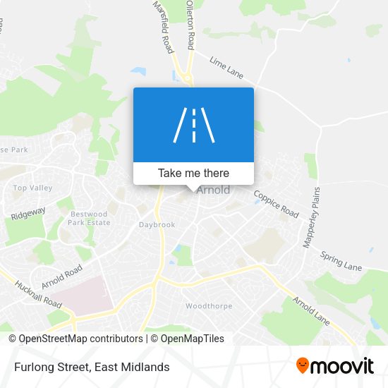 Furlong Street map
