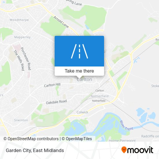 Garden City map