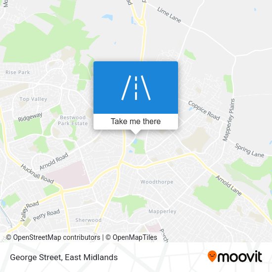 George Street map