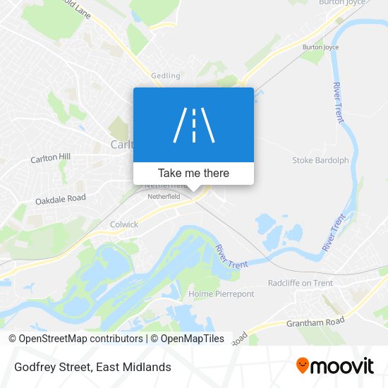 Godfrey Street map