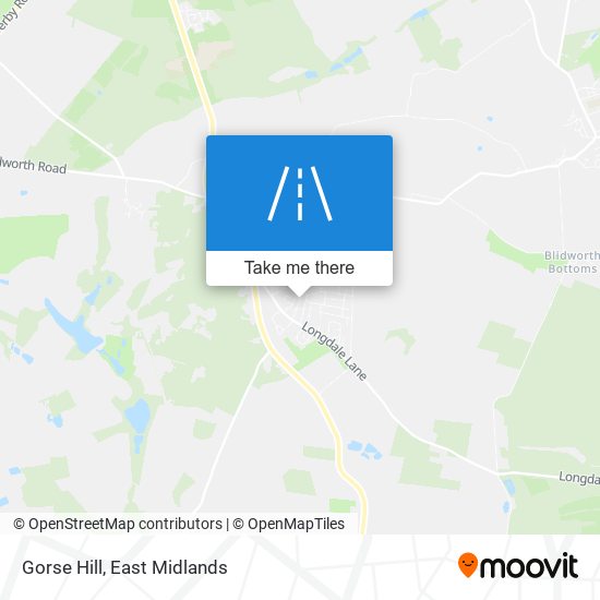 Gorse Hill map