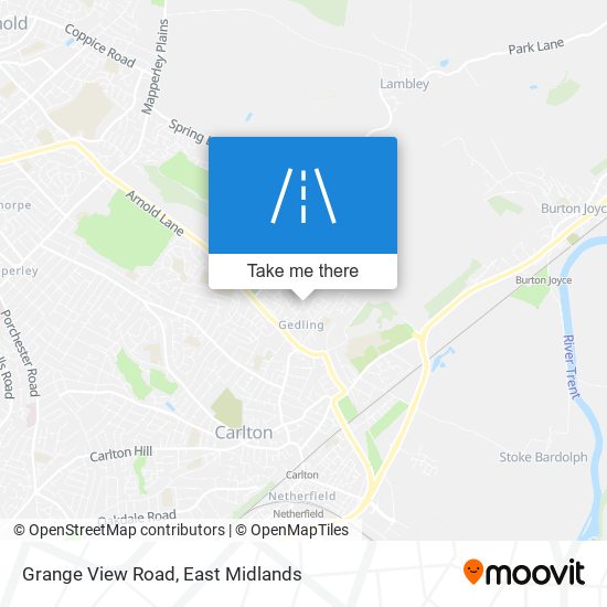 Grange View Road map