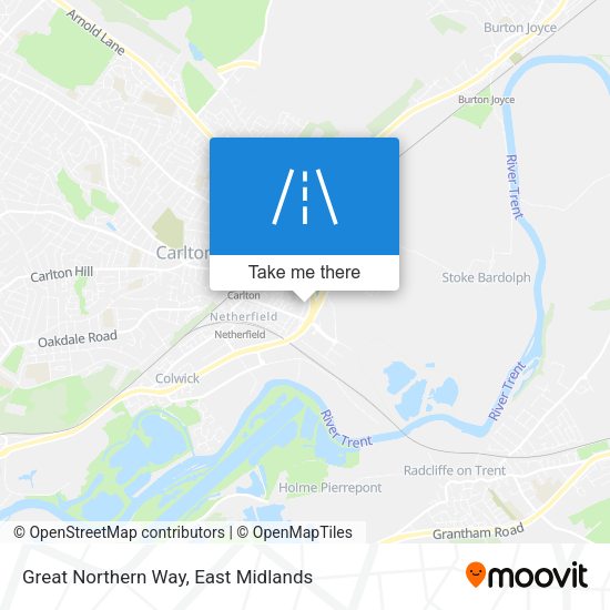 Great Northern Way map