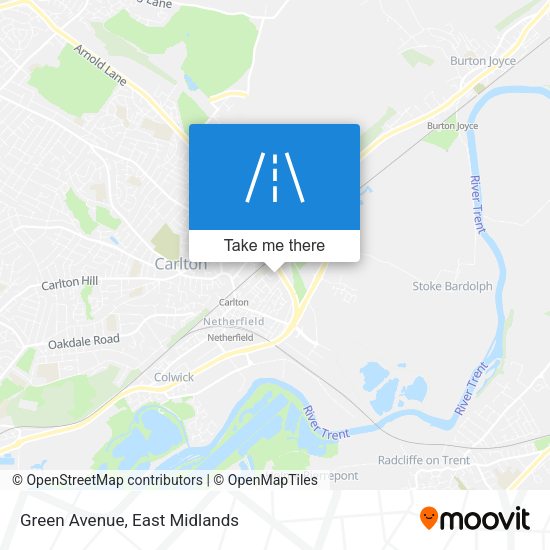 Green Avenue map