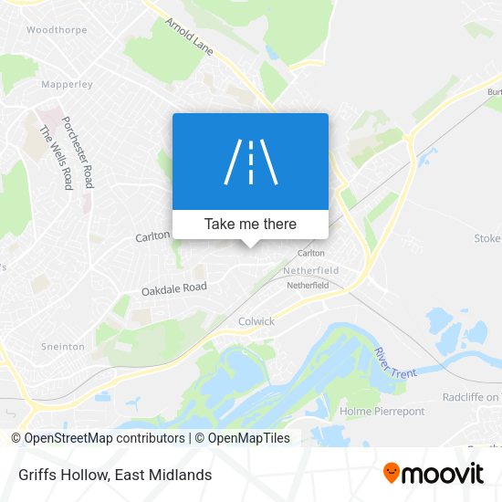 Griffs Hollow map