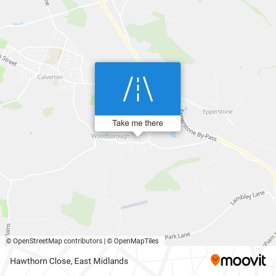 Hawthorn Close map