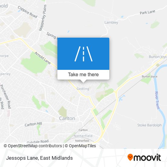 Jessops Lane map