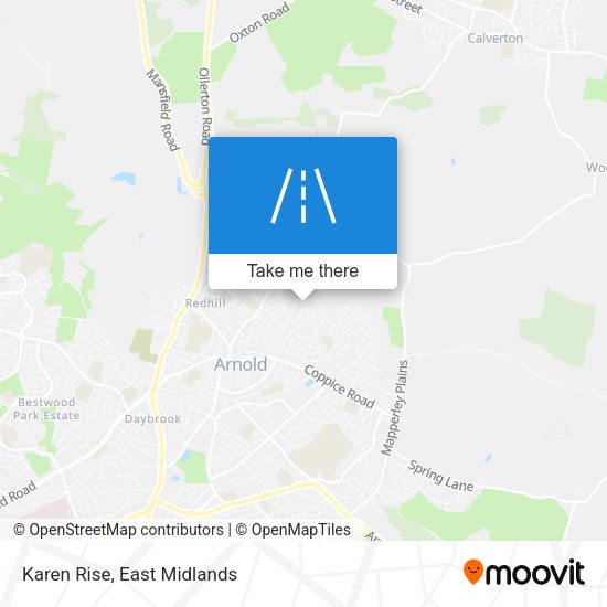 Karen Rise map