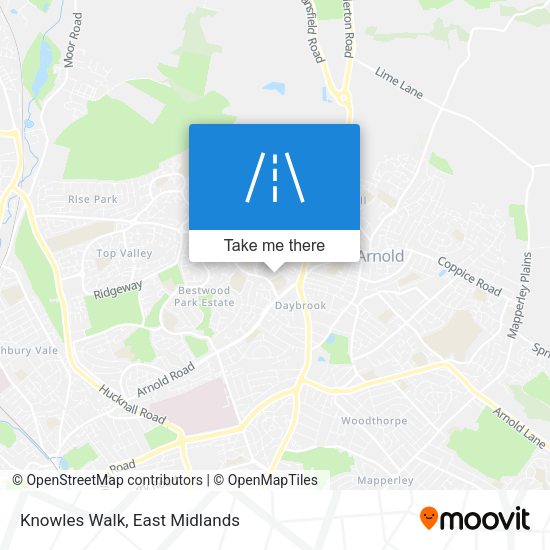 Knowles Walk map