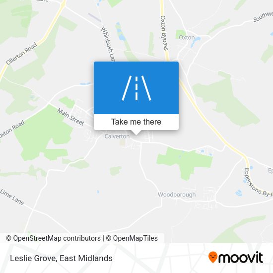 Leslie Grove map