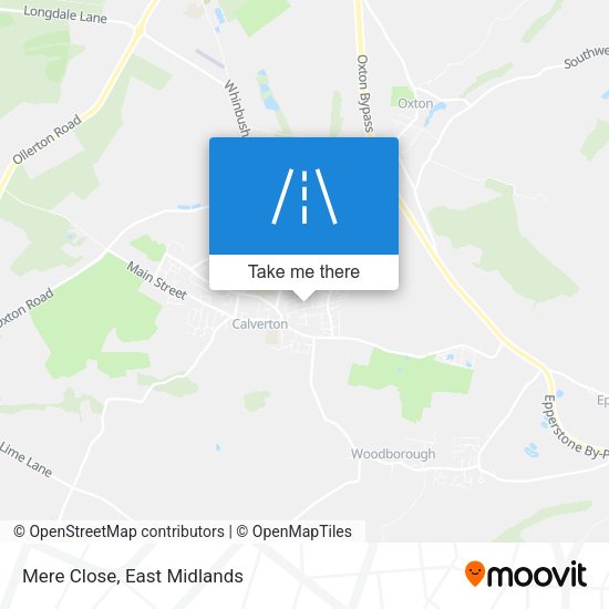 Mere Close map