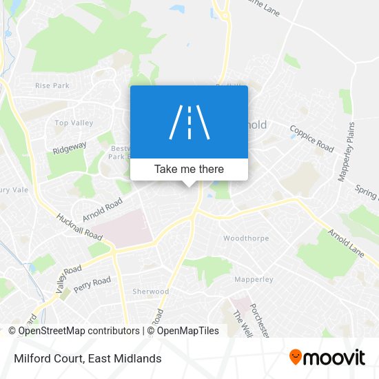 Milford Court map
