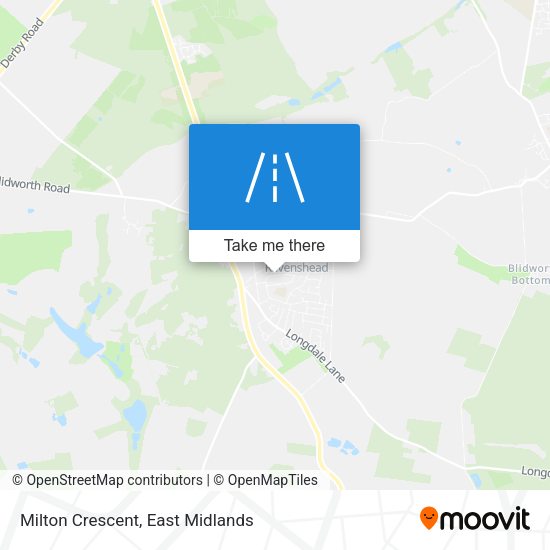 Milton Crescent map