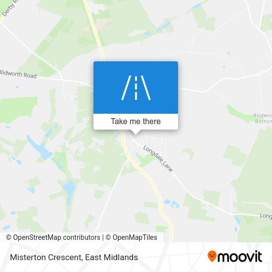 Misterton Crescent map