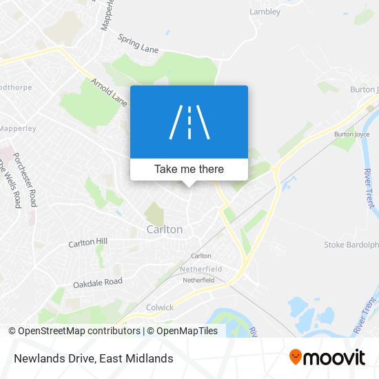 Newlands Drive map