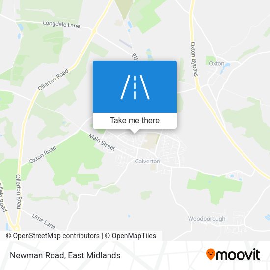Newman Road map
