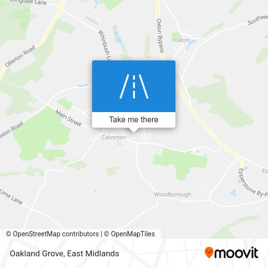 Oakland Grove map