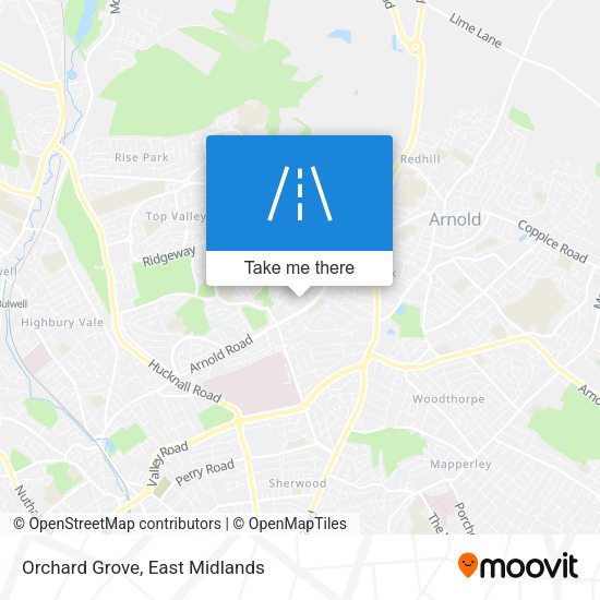 Orchard Grove map