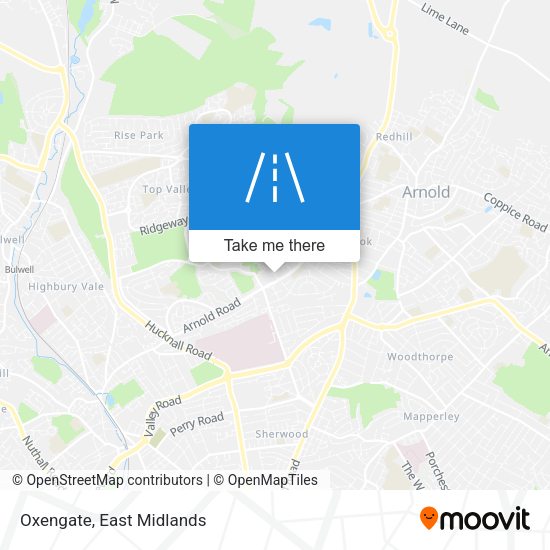Oxengate map