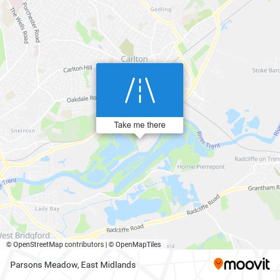 Parsons Meadow map