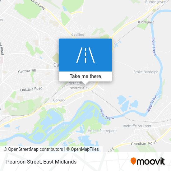 Pearson Street map