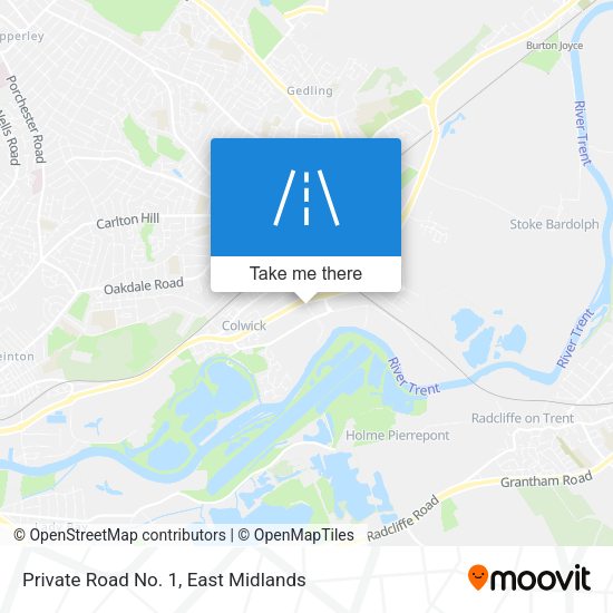 Private Road No. 1 map