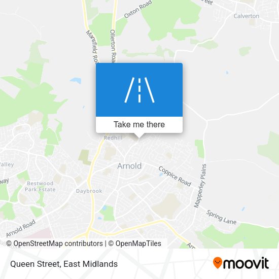 Queen Street map
