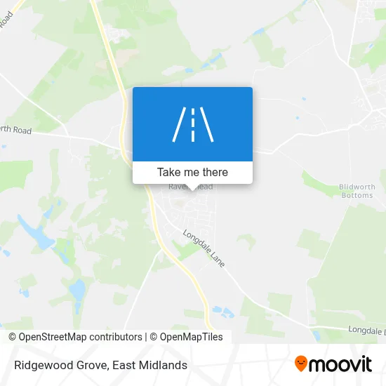 Ridgewood Grove map