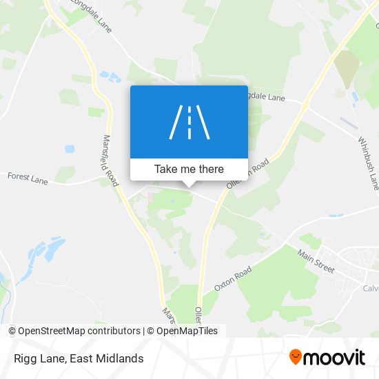 Rigg Lane map