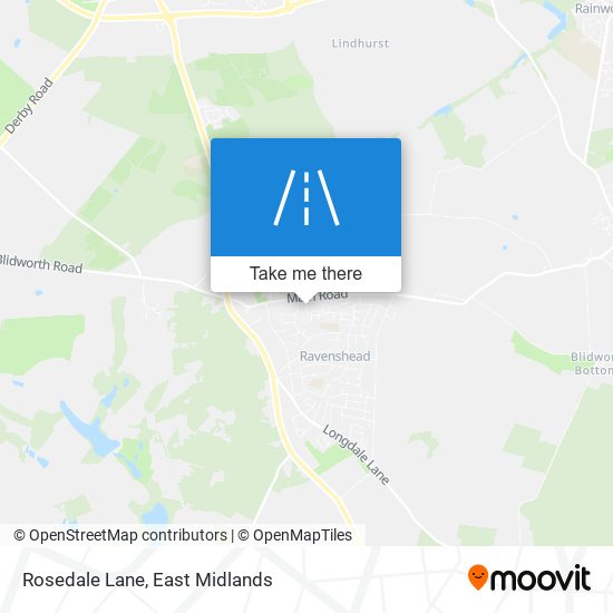 Rosedale Lane map