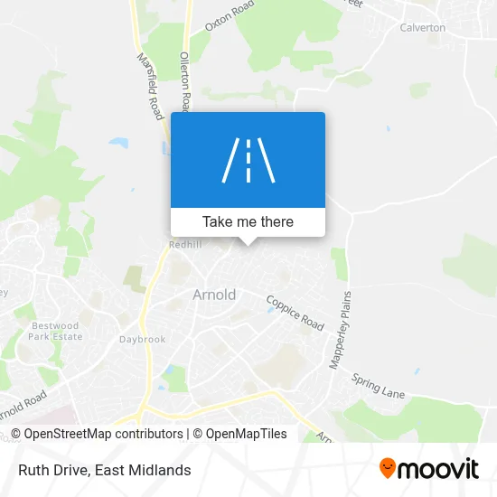 Ruth Drive map