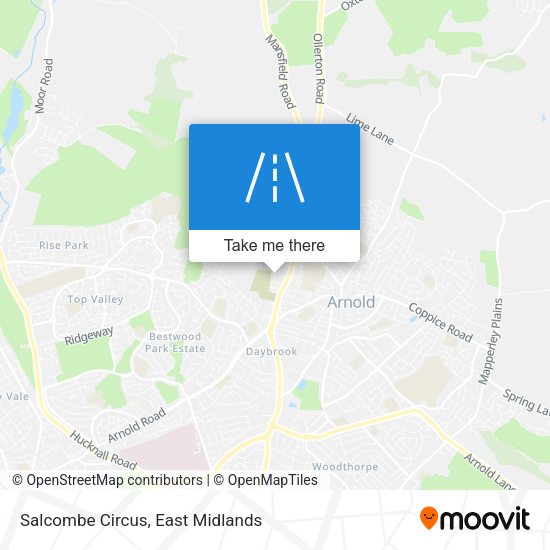 Salcombe Circus map